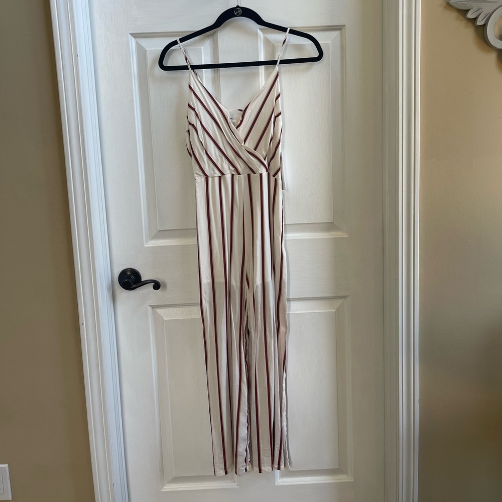 Stripe Jumpsuit